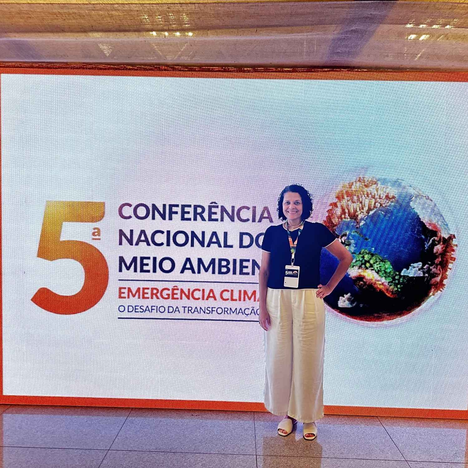 Diretora Executiva Carla Lettieri na Conferência Nacional do Meio Ambiente
