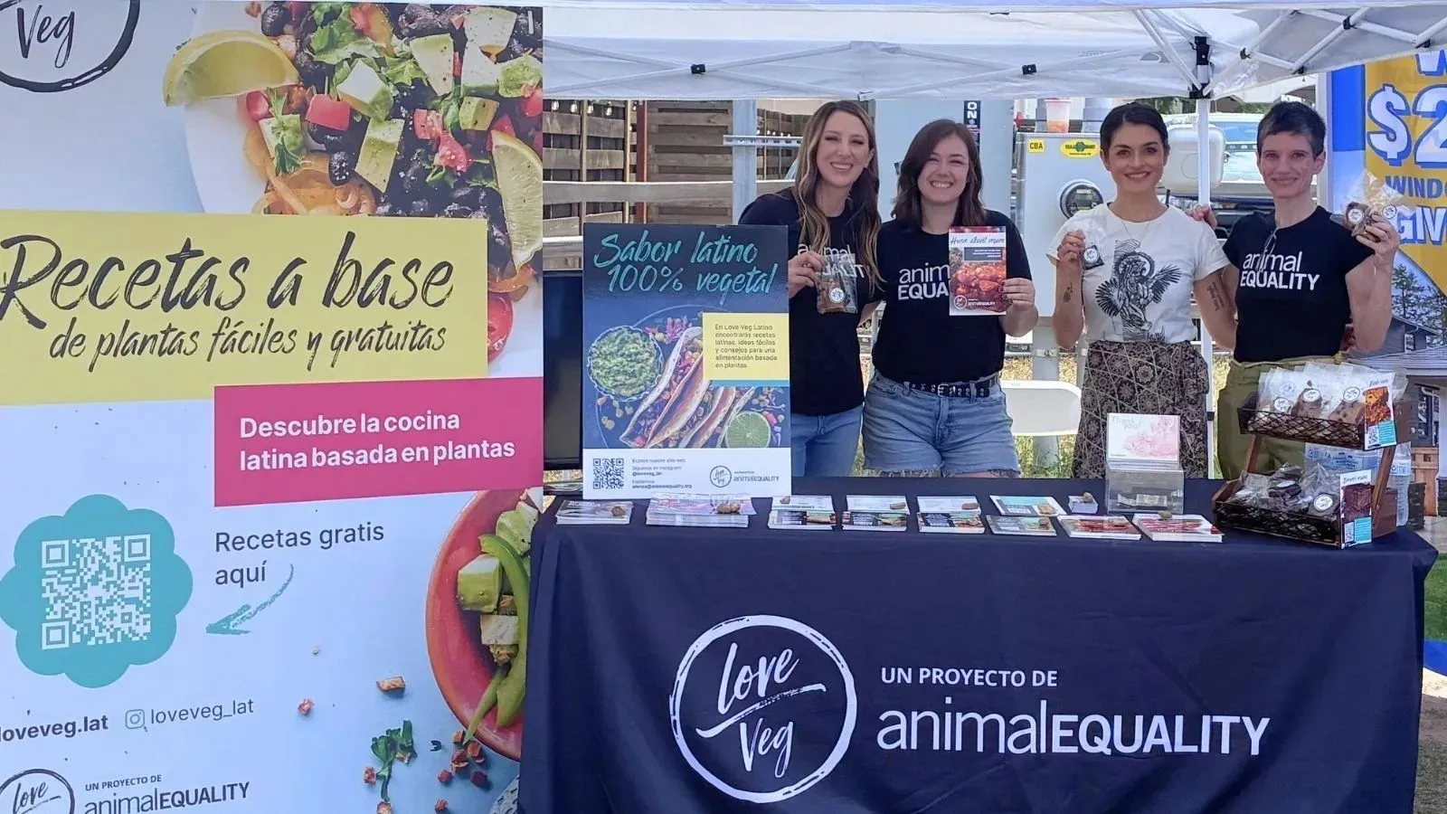 Relatório de Impacto do 1º trimestre 2026 12 Stand do Love Veg Latino