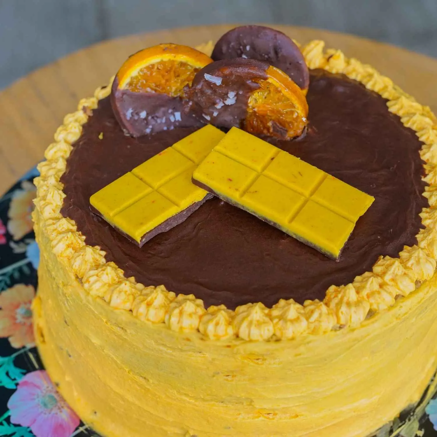 Bolo de aniversário vegano
